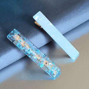 Ladies Light Blue 2 Piece Hair Accessory Set